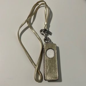 Coach iPod shuffle case